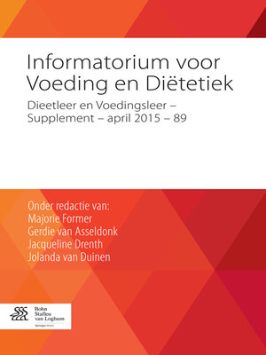 cover image of Informatorium voor voeding en dietetiek
